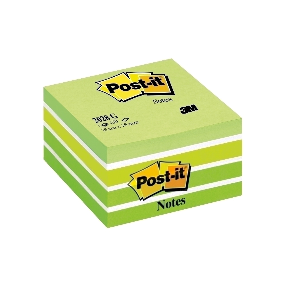 Notite adezive 3M Aquarelle, 450 file, 76 x 76mm, diverse culori