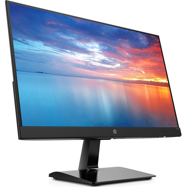 Monitor LED IPS HP 3WL44AA, 21.5", Full HD, 60Hz, negru
