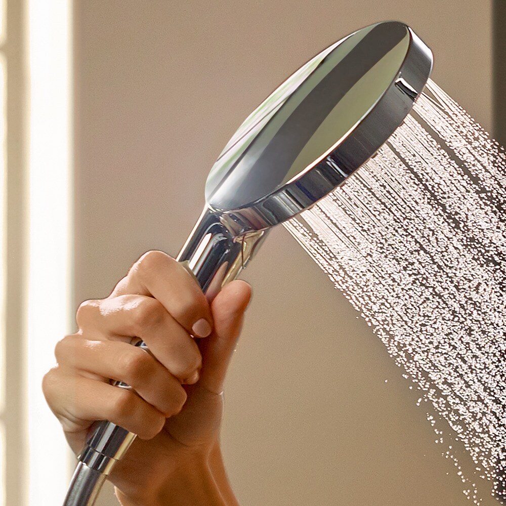 Para dus Hansgrohe Raindance Select S 120 26014000, 3 functii, crom