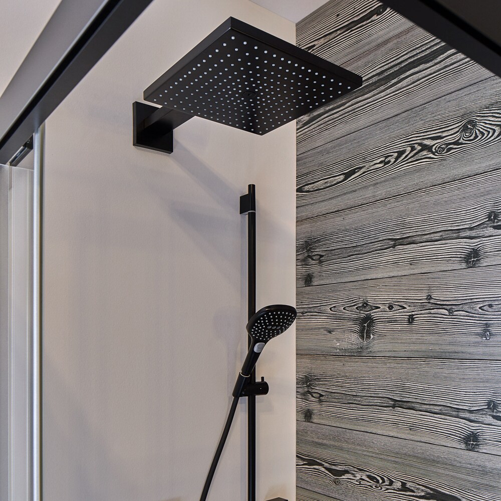 Palarie dus Hansgrohe Raindance E 300 26238670, 1 functie, negru