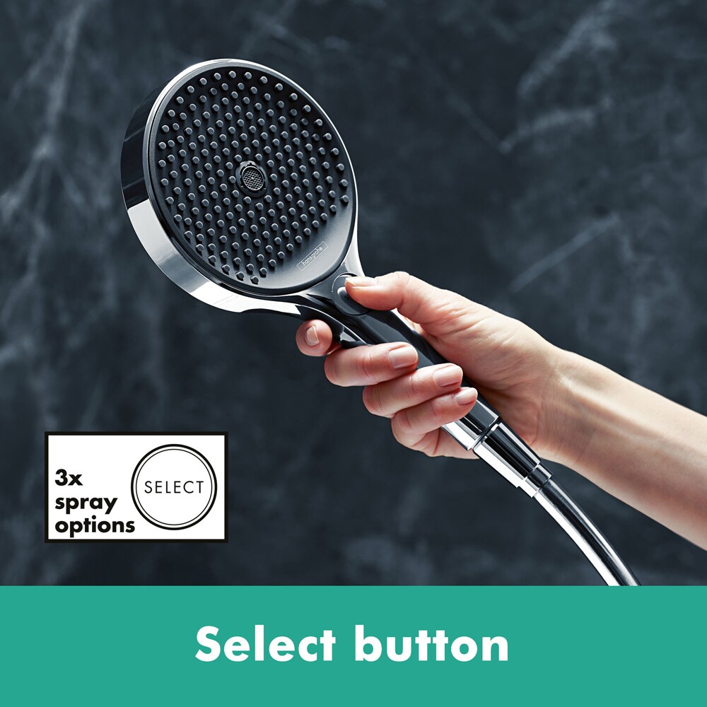 Para dus Hansgrohe Rainfinity 130 26864000, 3 functii, crom