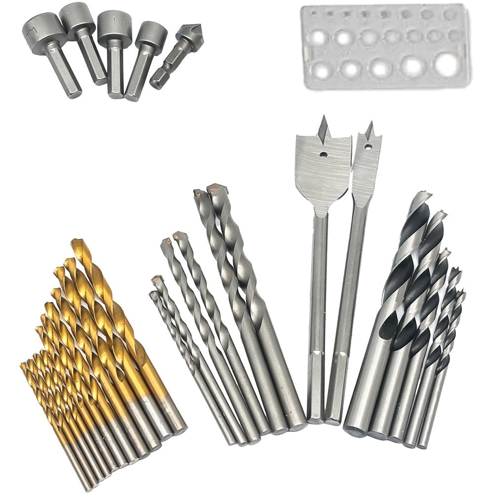 Set Burghie si Freze ENERGIZER 3BIK00, 30 bucati