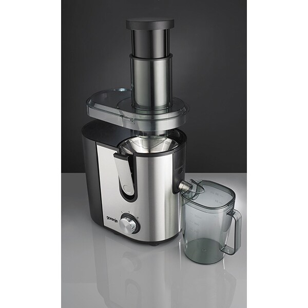 Storcator fructe si legume GORENJE JC900E, 1.1l, 900W, 2 trepte viteza, negru - inox 