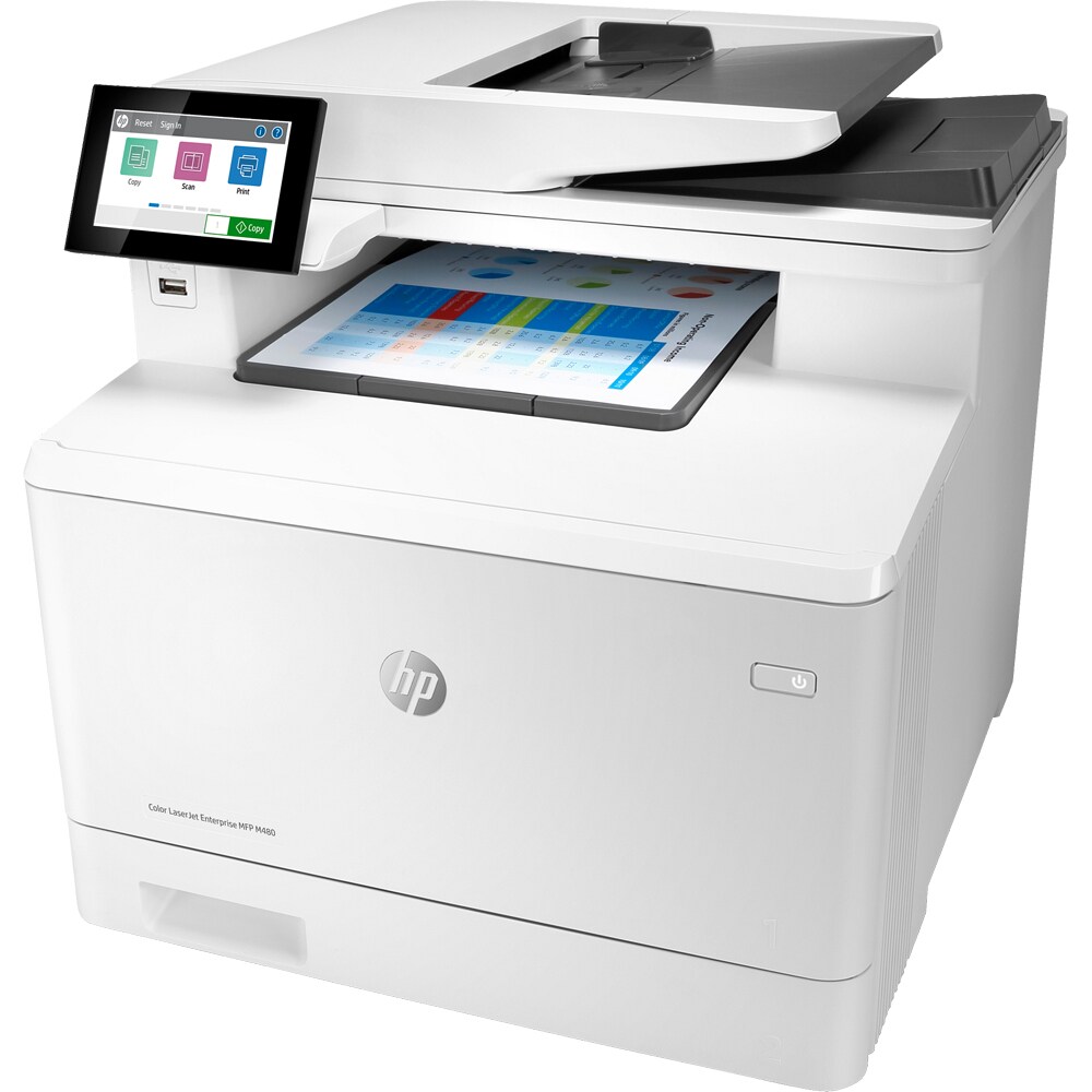 Multifunctional laser color HP LaserJet Enterprise MFP M480F, A4, USB, Retea, Fax