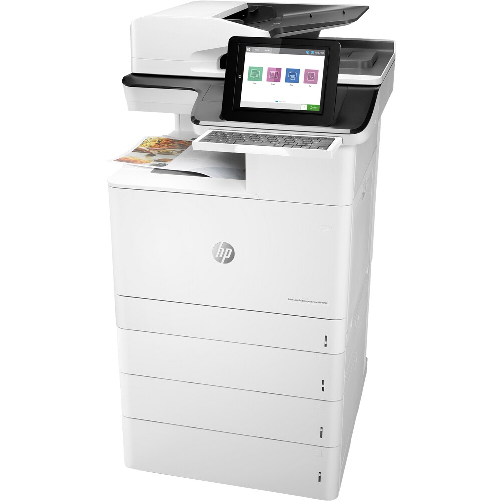 Multifunctional laser color HP LaserJet Enterprise Flow MFP M776z, A3, USB, Retea, Wi-Fi. Fax
