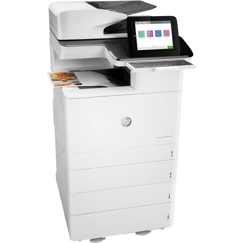 Multifunctional laser color HP LaserJet Enterprise Flow MFP M776z, A3, USB, Retea, Wi-Fi. Fax
