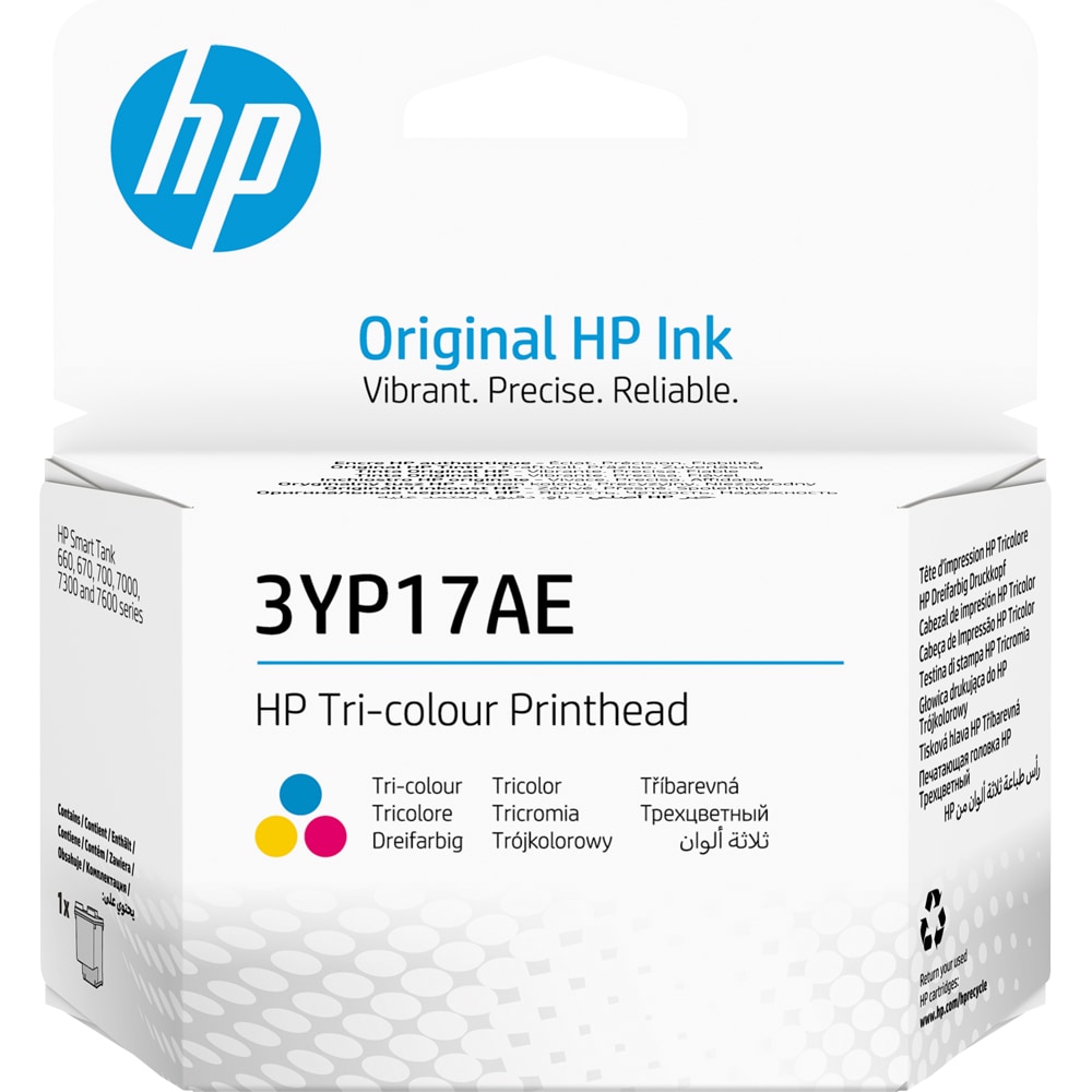 Cap imprimare original HP 3YP17AE, tri-color
