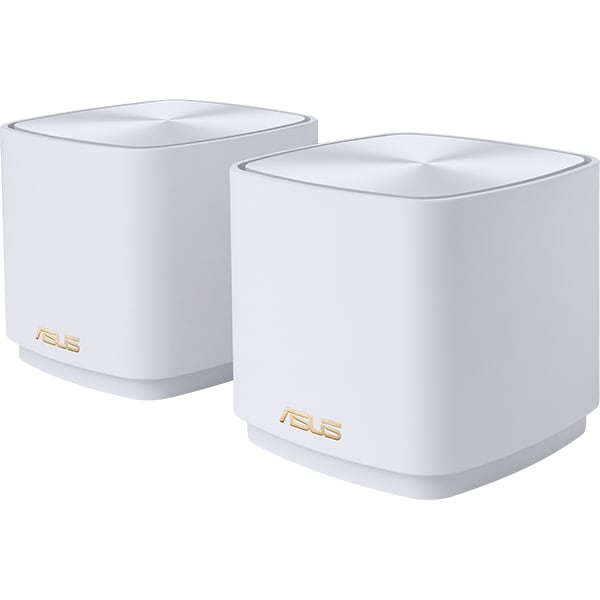 Sistem Wireless Mesh Gigabit ASUS ZenWiFi AX Mini XD4, Dual-Band 574 + 1201 Mpbs, 2 Buc, alb