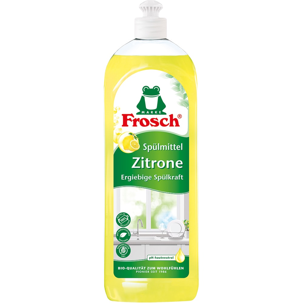Detergent de vase ecologic FROSCH, Lamaie, 750 ml