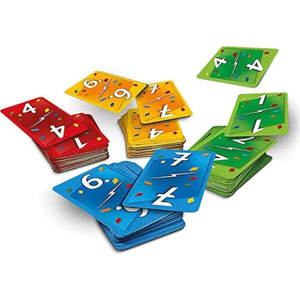 Joc de societate OXYGAME Ligretto rosu BG-943_RRO, 8 ani+, 2-4 jucatori