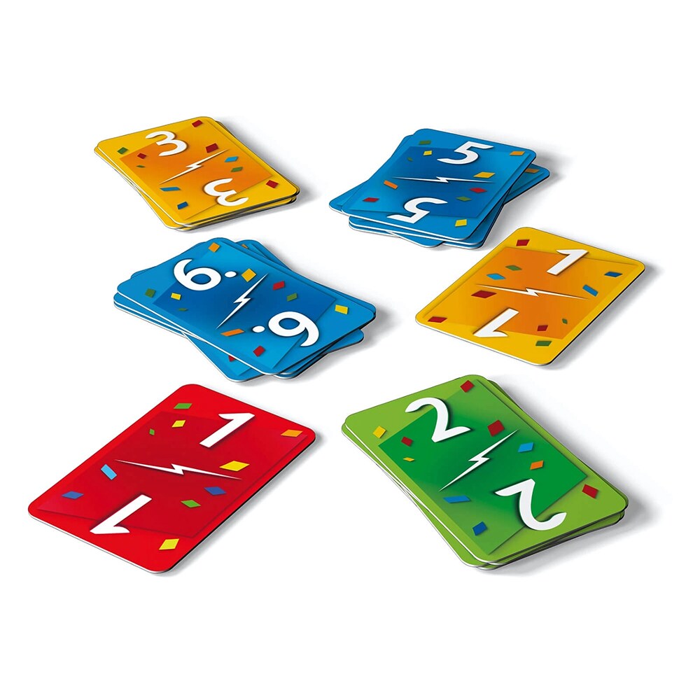 Joc de societate OXYGAME Ligretto rosu BG-943_RRO, 8 ani+, 2-4 jucatori