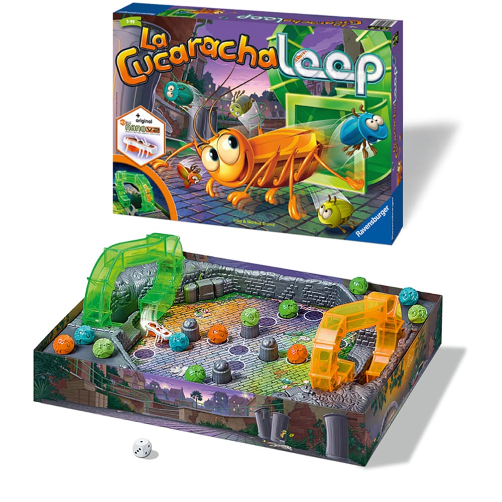 Joc de societate RAVENSBURGER La Cucaracha loop RVB1616, 6 ani+, 2-4 jucatori