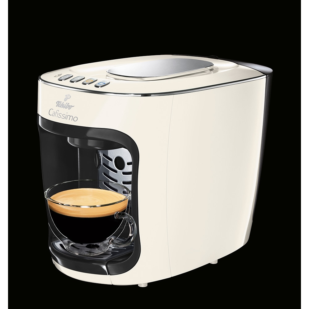 Espressor capsule TCHIBO Cafissimo Mini Classy 326684, 0.65l, 1500W, 15 bar, alb-negru