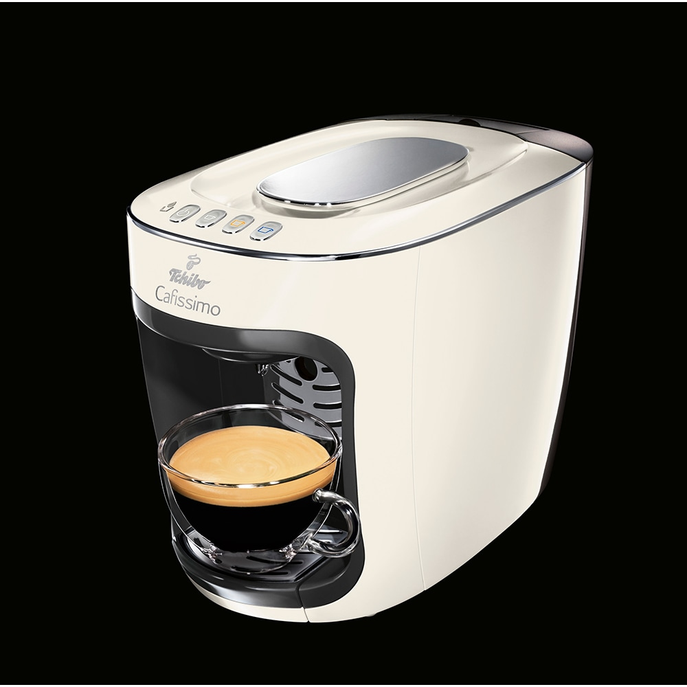 Espressor capsule TCHIBO Cafissimo Mini Classy 326684, 0.65l, 1500W, 15 bar, alb-negru