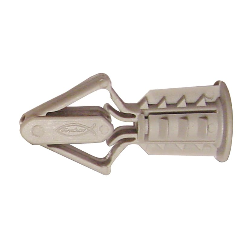 Diblu gips carton FISCHER, 10 buc, nailon, gri