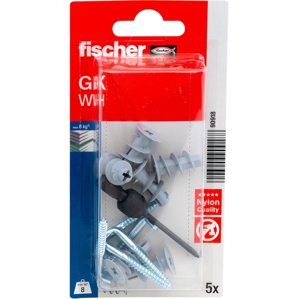 Surub cu diblu gips FISCHER GKW, 12 x 35mm, 5buc