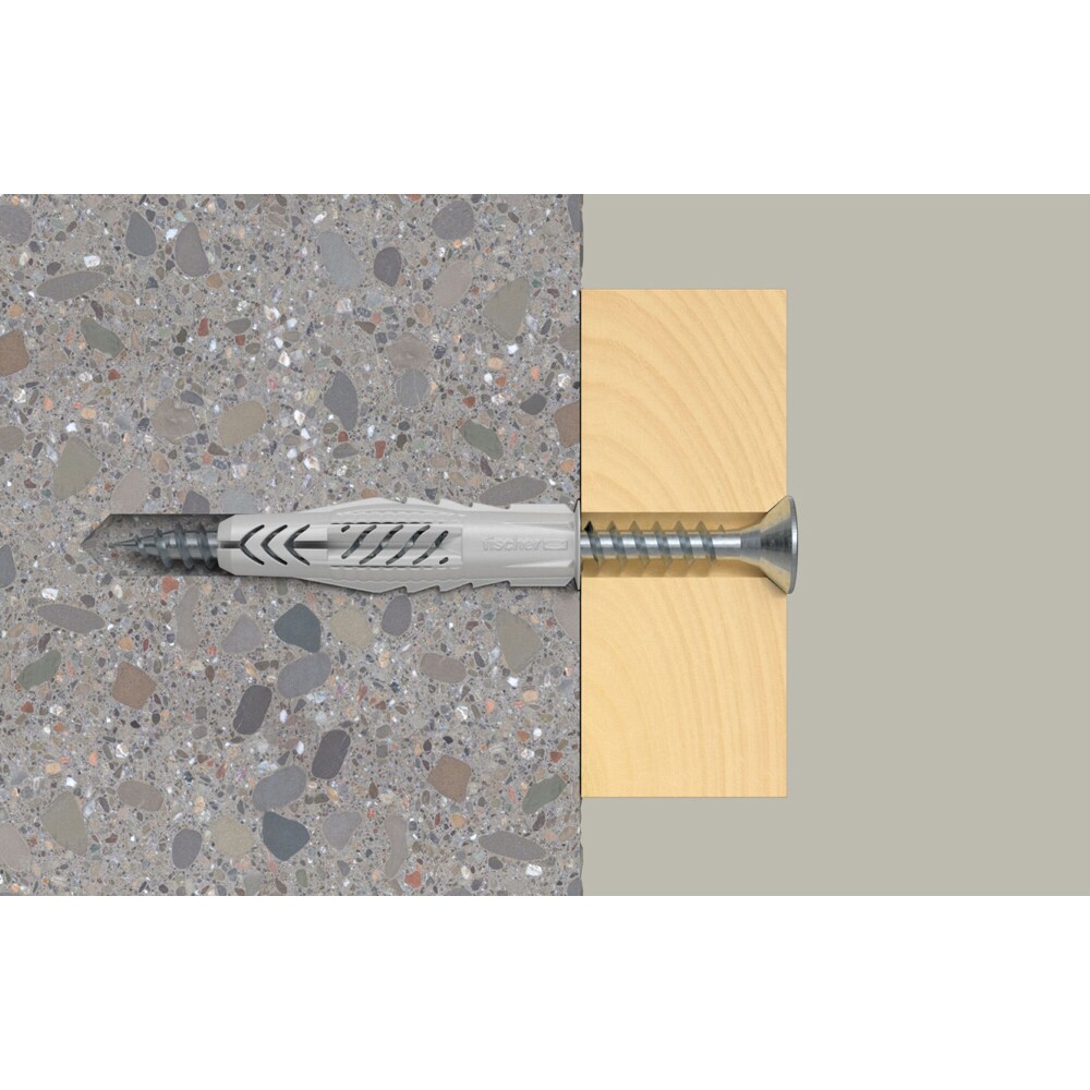 Surub cu diblu universal FISCHER UX, 6 x 40mm, 25buc