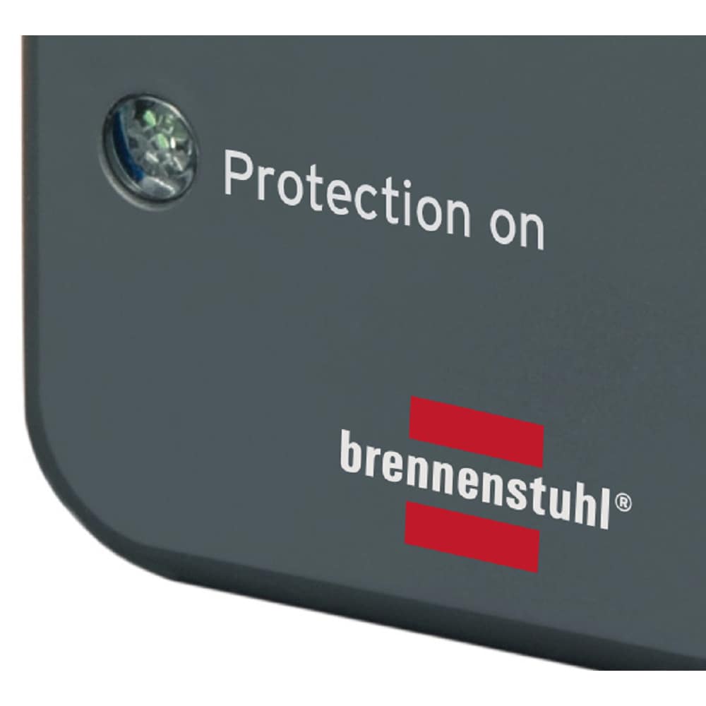 Adaptor cu protectie BRENNENSTUHL, antracit