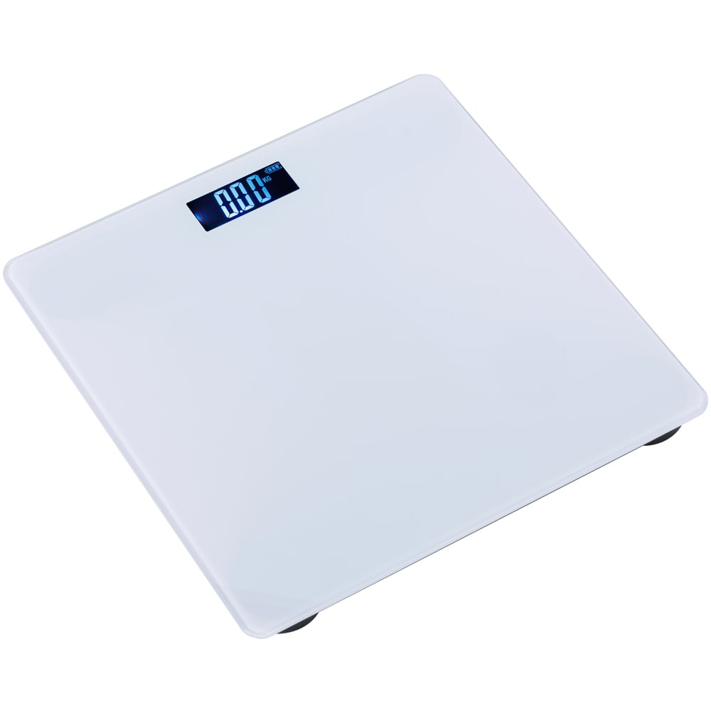 Cantar corporal WENKO 70312400, 180 kg, sticla, alb
