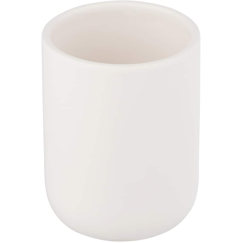 Pahar baie WENKO Olinda, ceramica, alb