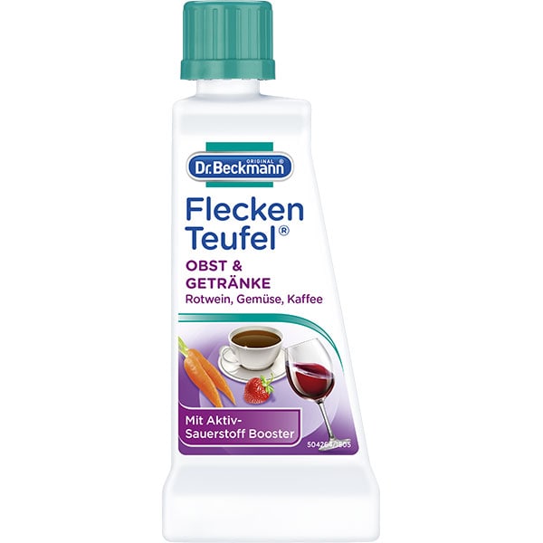 Solutie pentru indepartarea petelor DR.BECKMANN fructe & legume & bauturi, 50ml