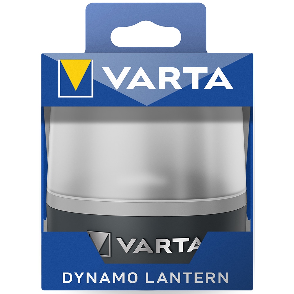 Lanterna VARTA Dynamo, 50lm, 350mAh Li-Ion, negru