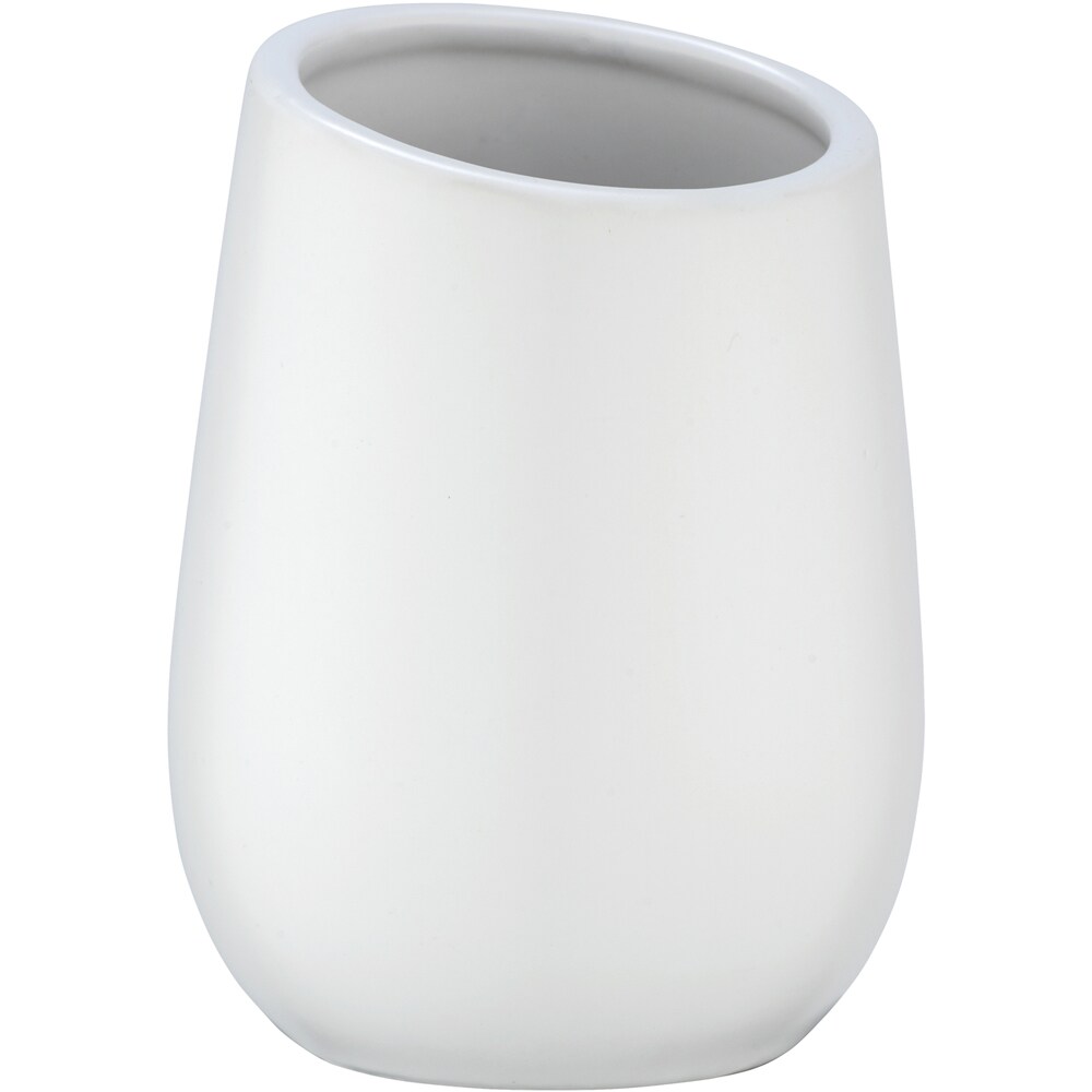 Pahar baie WENKO Badi, ceramica, alb