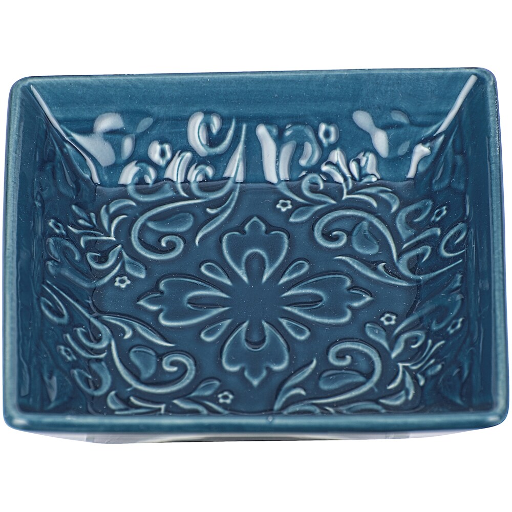 Savoniera WENKO Cordoba, ceramica, albastru
