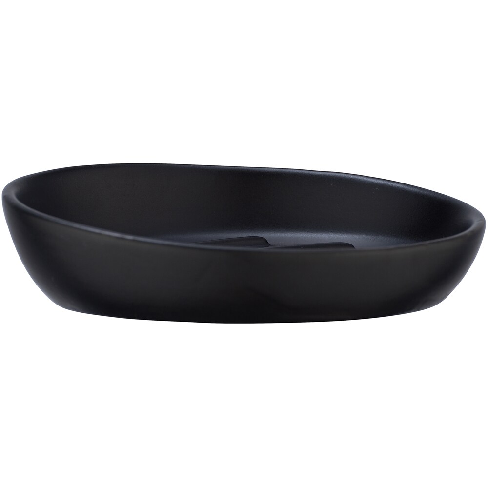 Savoniera WENKO Badi, ceramica, negru
