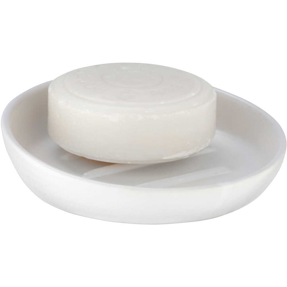 Savoniera WENKO Badi, ceramica, alb