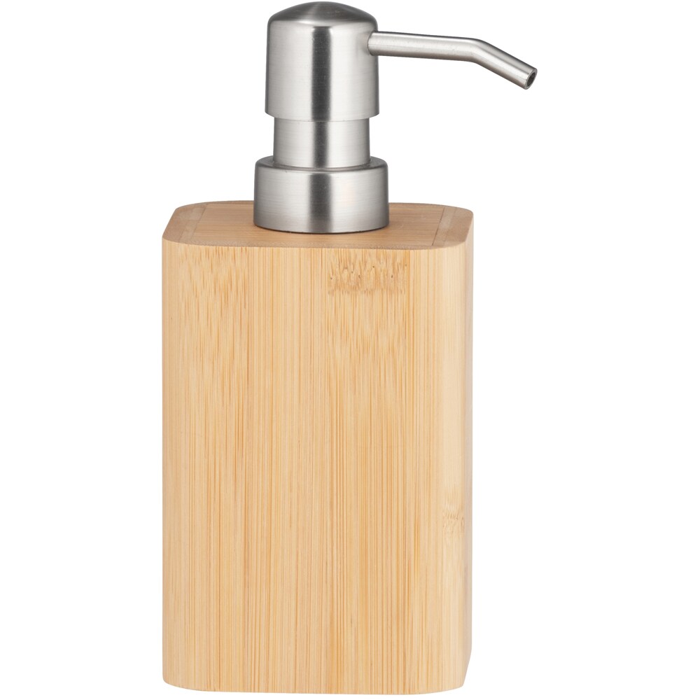 Dispenser sapun lichid WENKO Bambusa, 220 ml, maro
