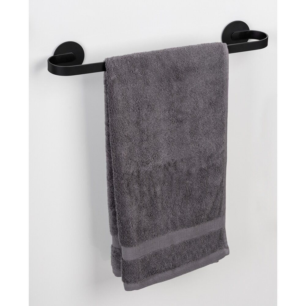 Suport prosop tip bara WENKO Bivio, 40 cm, negru