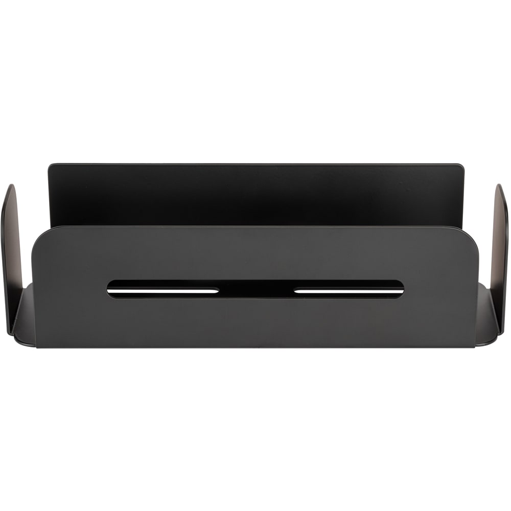 Etajera baie WENKO Bivio, 30 cm, negru