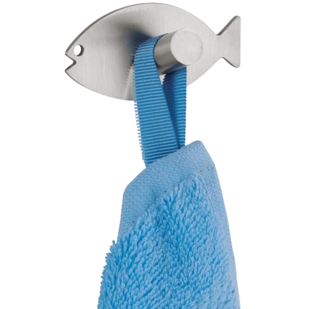 Agatatoare WENKO Fish, inox, argintiu, 2 bucati