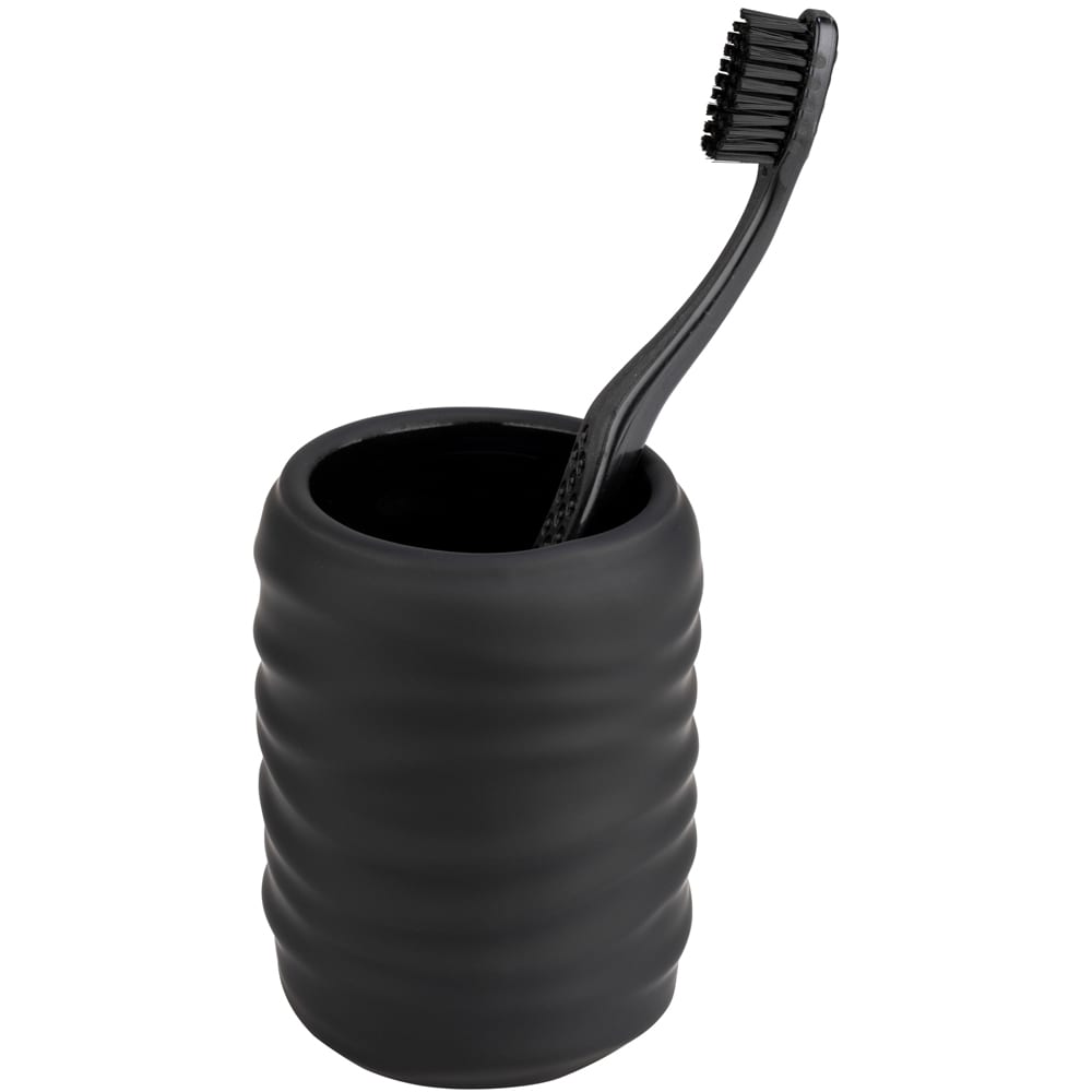 Pahar baie WENKO Illana, ceramica, negru
