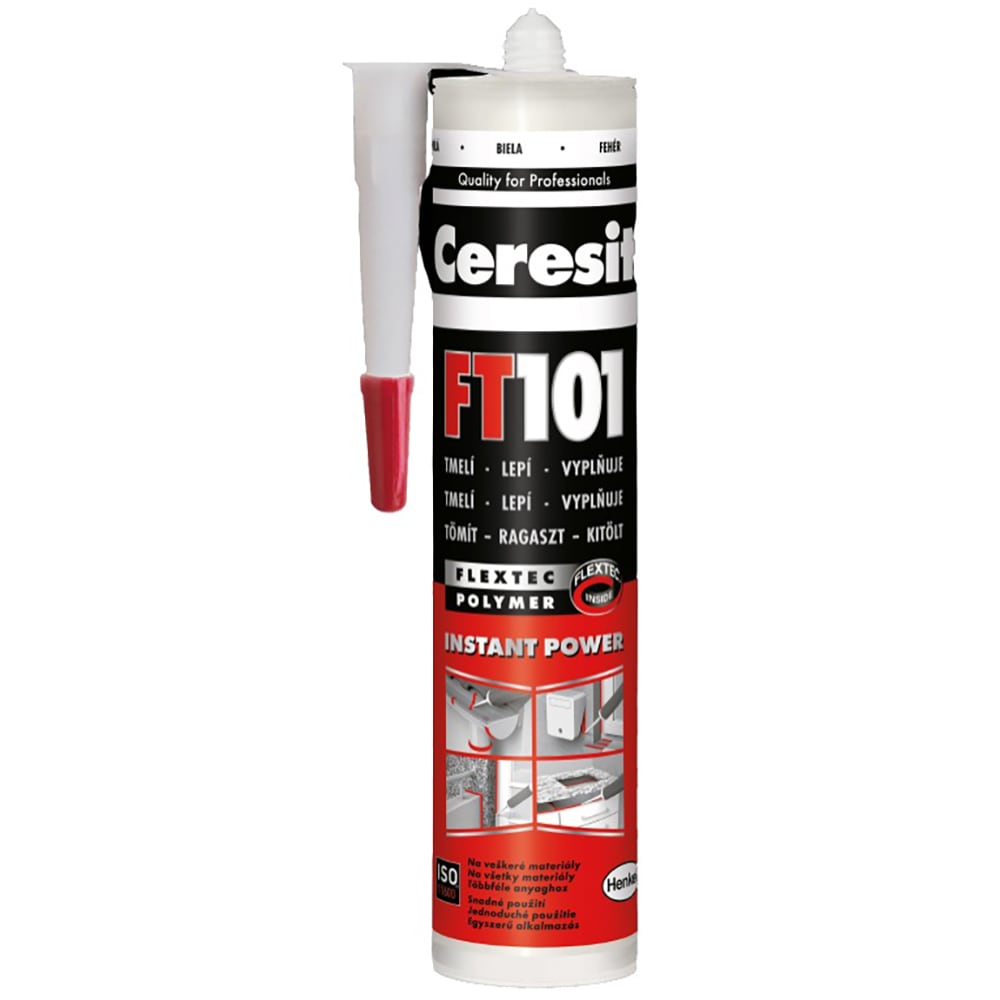 Adeziv CERESIT FT101 Instant Power, alb, 280 ml