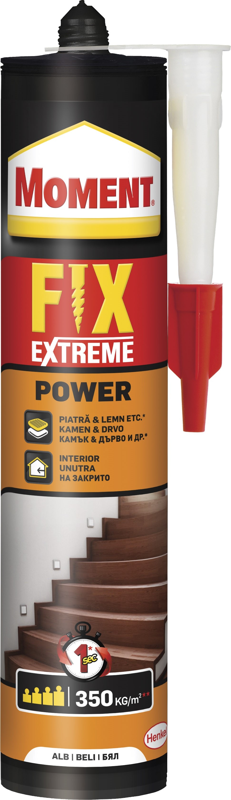 Adeziv pentru constructii MOMENT Fix Extreme Power, 385 g