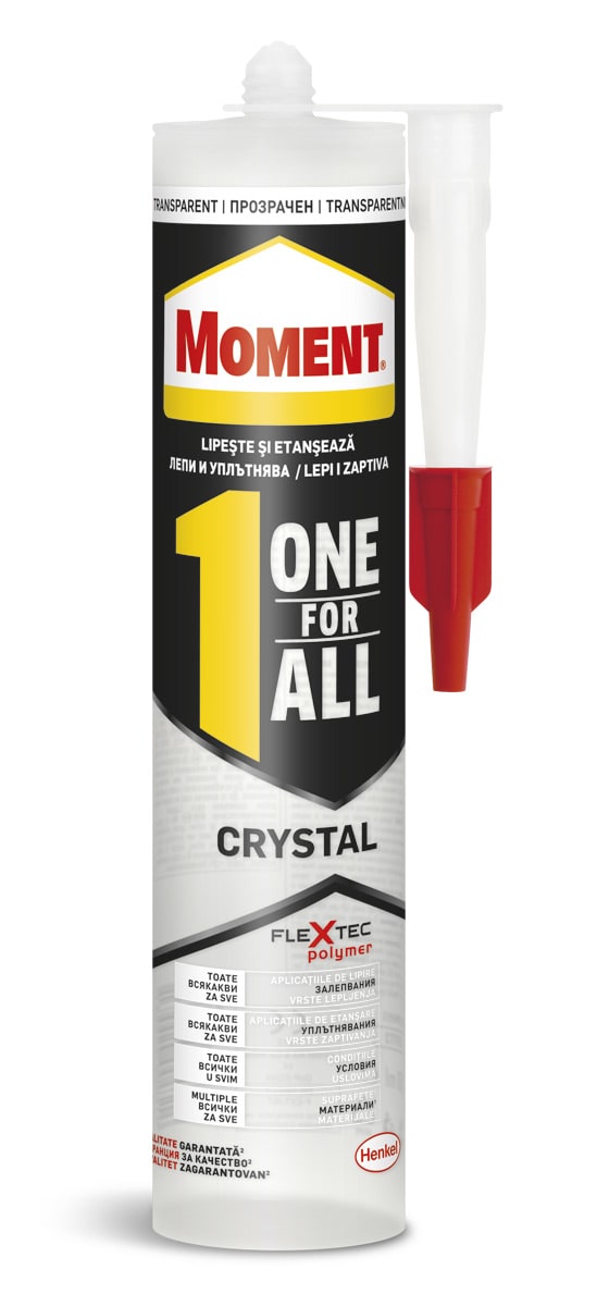 Adeziv universal MOMENT One For All Crystal, 290 g