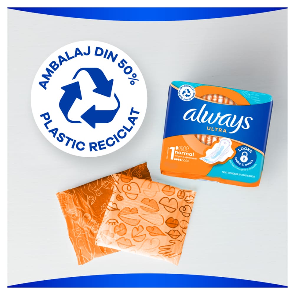 Absorbante ALWAYS Ultra Normal, 50buc