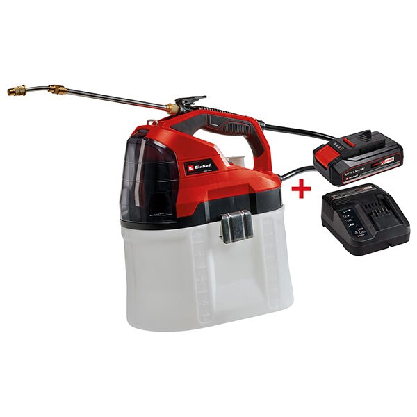Pachet Pulverizator fara fir EINHELL PXC GE-WS 18/75 Li-Solo, 8,2 l, 3,5 bar si Starter kit 2.5 Ah