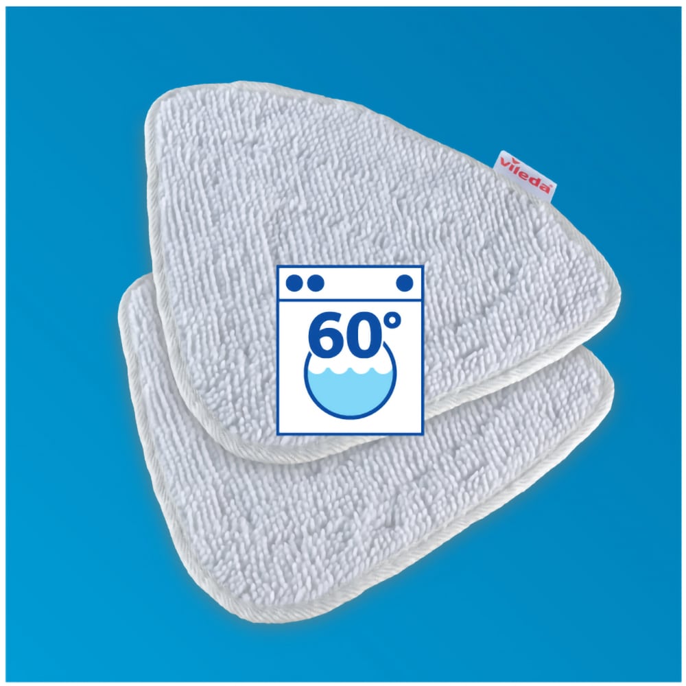 Rezerva mop cu aburi VILEDA Steam Plus 3.0, 2 bucati