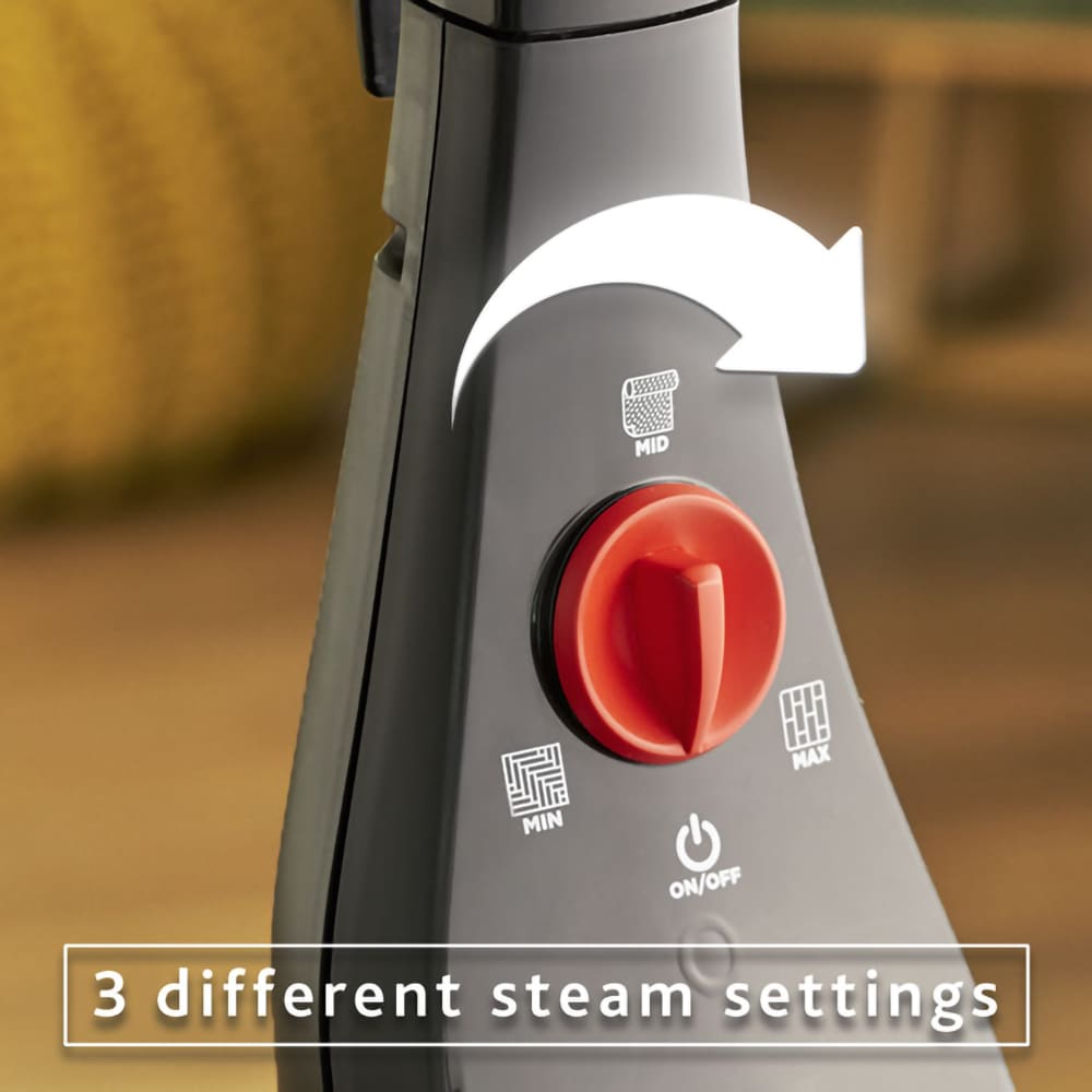 Mop cu aburi VILEDA Steam Plus 3.0 46604, 0.4l, 1550W, negru