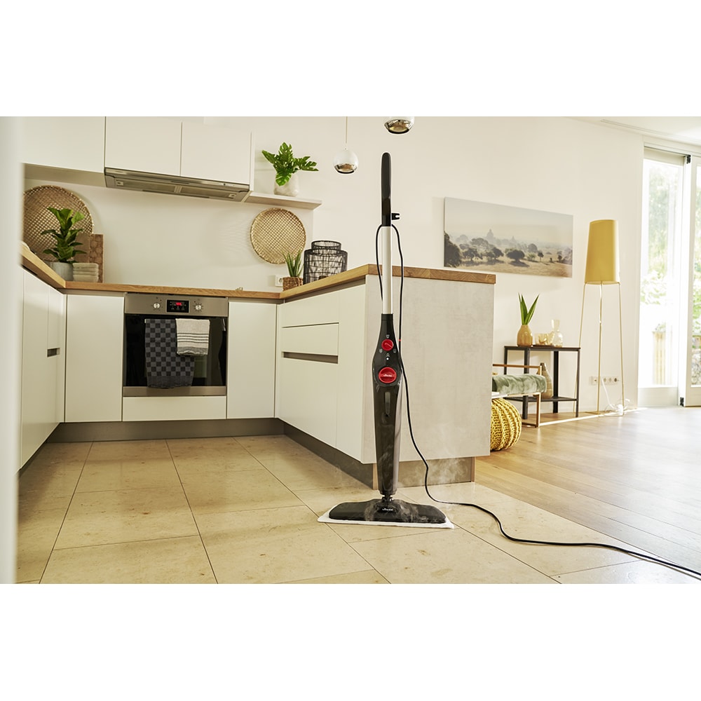 Mop cu aburi VILEDA Steam Plus XXL 3.0 46604X, 1000W, negru
