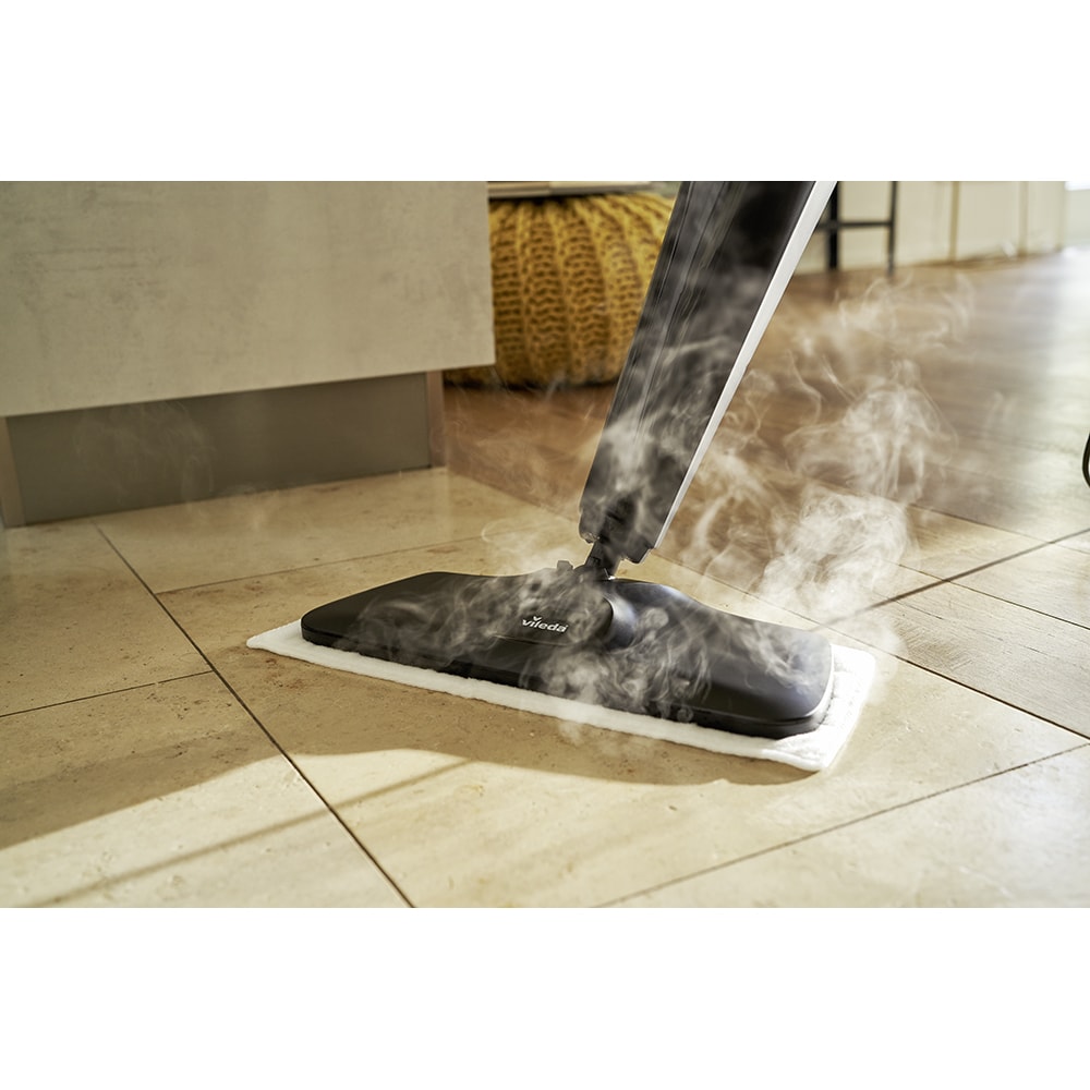 Mop cu aburi VILEDA Steam Plus XXL 3.0 46604X, 1000W, negru