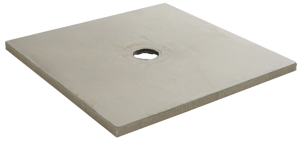 Cadita dus patrata, 90 x 90 x 4 cm, garantie 10 ani  Qboard Liquid