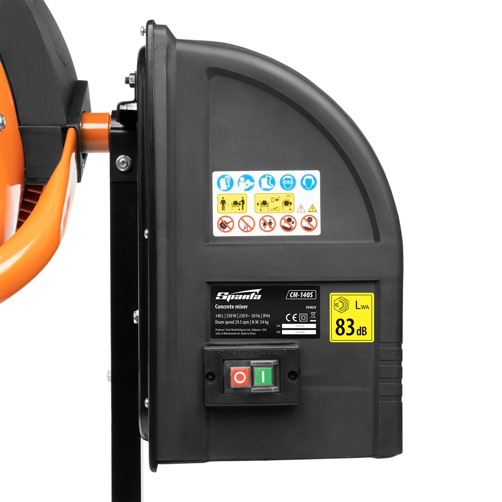 Betoniera Sparta CM-140S, 550W, 140l