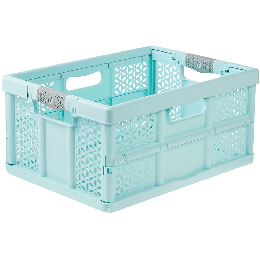 Cutie depozitare KEEEPER Eco S, 35 x 48.5 x 23 cm, albastru deschis