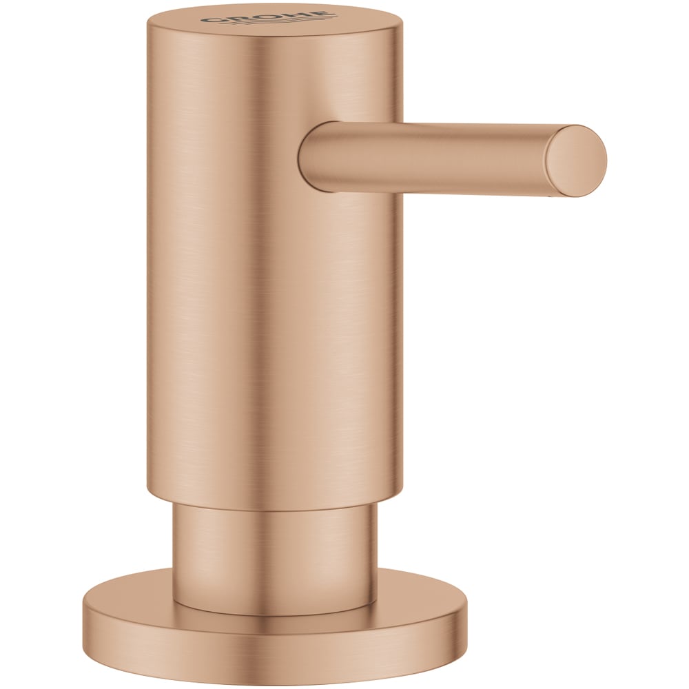 Dispenser sapun lichid GROHE Cosmopolitan 40535DL0, incastrat, 500 ml, bronz