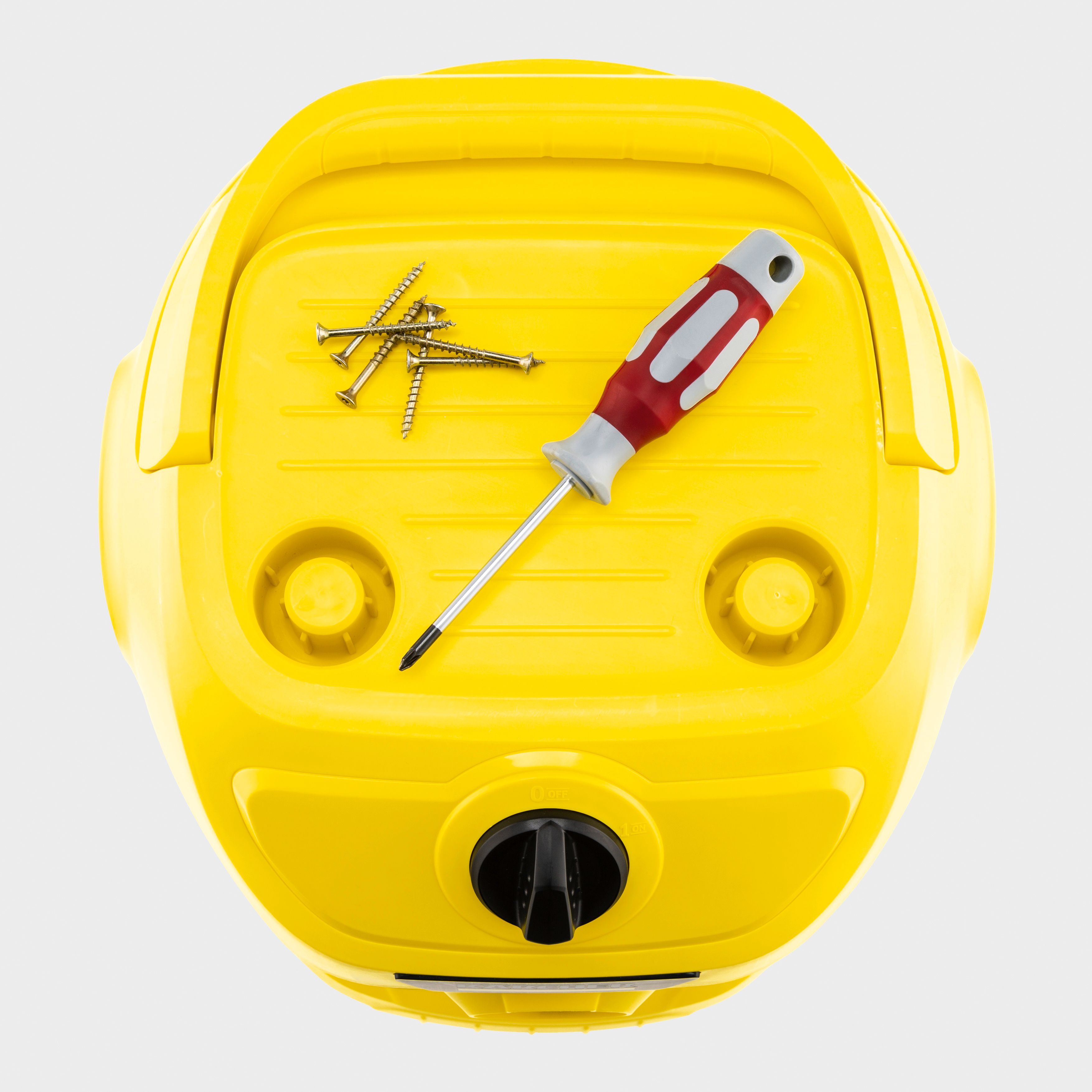 Aspirator multifunctional KARCHER WD2 V15 101267114, 15l, 1000W, 74dB, galben-negru 