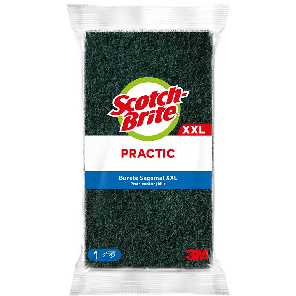 Burete de vase SCOTCH-BRITE Practic XXL, multicolor, 1 bucata